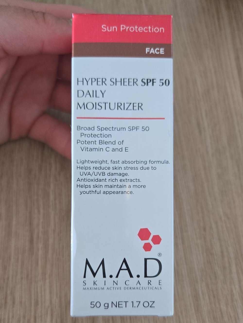 Hyper Sheer SPF 50 Daily Moisturizer